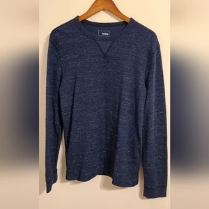 Sonoma Navy Thermal Style Top